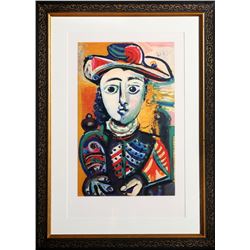 Pablo Picasso, Jeune Femme Assise dans un Fauteuil, Lithograph