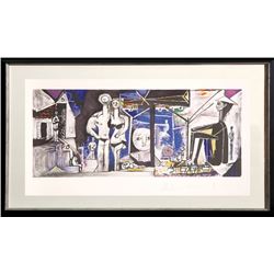 Pablo Picasso, Jeux de Plage, Lithograph