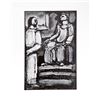 Image 1 : Georges Rouault, Jesus before Pilate, Lithograph