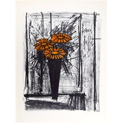 Bernard Buffet, Flowers, Lithograph
