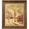 Image 1 : Japhet, Rainy Street Scene, Oil Painting