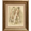 Image 1 : Isaac Soyer, Dancer in the Mirror, Lithograph