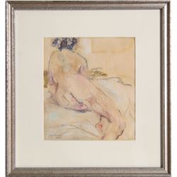 Gail Symon, Nude, Pastel Drawing