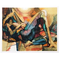Jim Jonson, Nude Foil, Lithograph