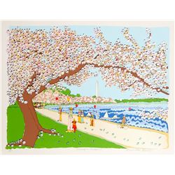 Susan Pear Meisel, Washington Monument, Screenprint