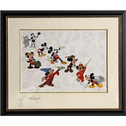Disney Studios, Mickey's Milestones, Hand Painted Cel