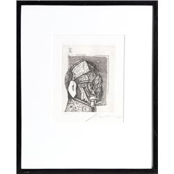 Jose Luis Cuevas, Van Gogh, Etching
