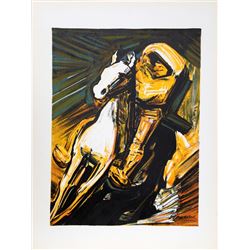 David Alfaro Siqueiros, Zapata, Lithograph