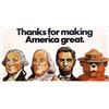 Image 1 : Thanks for Making America Great (Smokey the Bear), NYC Subway Poster