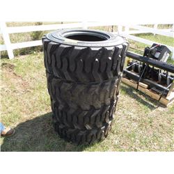 SOLD X 4, qty 4 12-16.5 skidloader tires -New