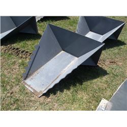 Tree spade w/serated edge for skidloader -New