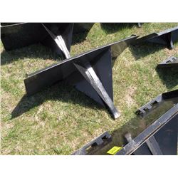 Skidloader receiver hitch w/2ft tube -New