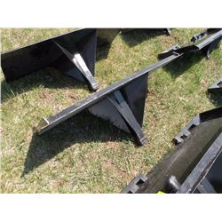 Skidloader receiver hitch w/2ft tube -New