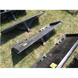 Skidloader receiver hitch w/10" tube -New