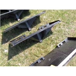 Skidloader receiver hitch w/10" tube -New