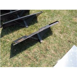 Skidloader receiver hitch w/10" tube -New