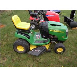 John Deere L118 SN#-Unable to verify vin