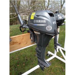 2013 Yamaha 15, 4-stroke motor, New non current SN#-6AGKL1031951