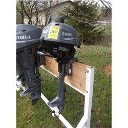 2015 Yamaha 2.5 4-stroke motor, New non current SN#-69MS1091480