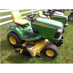 John Deere X475 SN#-Unable to verify vin