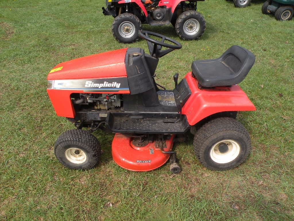 Simplicity 12hp riding mower