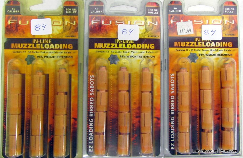 FEDERAL FUSION 300 GRN SABOTED PROJECTILES - Landsborough Auctions