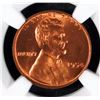 Image 2 : 1954 LINCOLN CENT, NGC MS-66 RED