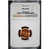 Image 1 : 1961-D LINCOLN CENT, NGC MS-66 RED  BETTER DATE!