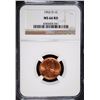 Image 1 : 1962-D LINCOLN CENT, NGC MS-66 RED  BETTER DATE