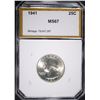 Image 1 : 1941 WASHINGTON QUARTER, PCI SUPERB BU+