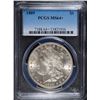Image 1 : 1889 MORGAN SILVER DOLLAR, PCGS MS-64+  LOOKS MS-65