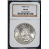 Image 1 : 1898-O MORGAN SILVER DOLLAR, NGC MS-64  WHITE!