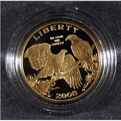 Uncirculated 2008 Gold Bald Eagle Commemorative Coin Five Dollar Coin AGW 0.2419