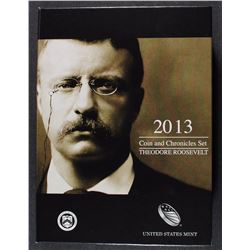 2013 Theodore Roosevelt - Coin and Chronicles Set Complete