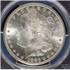 Image 2 : 1883-CC  MORGAN SILVER DOLLAR, PCGS MS-64+