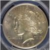 Image 2 : 1921 PEACE SILVER DOLLAR, PCGS MS-64  KEY DATE!