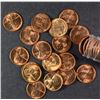 Image 2 : ( 3 ) ORIGINAL GEM BU 1954-S LINCOLN CENT ROLLS