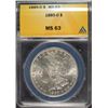 Image 1 : 1885-O MORGAN SILVER DOLLAR,  ANACS MS-63