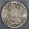 Image 2 : 1887 MORGAN SILVER DOLLAR, ICG MS-63
