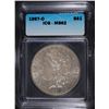 Image 1 : 1897-O MORGAN SILVER DOLLAR, ICG MS-62