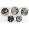 Image 1 : OLYMPICS 2 COIN BU SET; 1991 KOREAN PROOF SILVER DOLLAR; 1993 MADISON;
