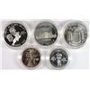 Image 2 : OLYMPICS 2 COIN BU SET; 1991 KOREAN PROOF SILVER DOLLAR; 1993 MADISON;