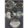 Image 5 : OLYMPICS 2 COIN BU SET; 1991 KOREAN PROOF SILVER DOLLAR; 1993 MADISON;