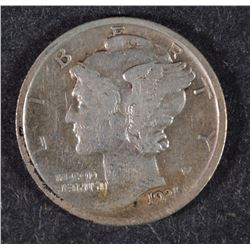 1921 MERCURY DIME VF