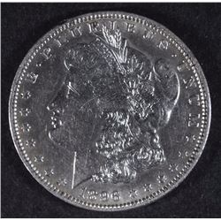 1896-O MORGAN SILVER DOLLAR, AU  KEY DATE