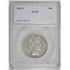 Image 1 : 1900-S BARBER HALF DOLLAR, SEGS AU SCARCE AND NICE