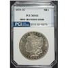 Image 1 : 1878-CC MORGAN SILVER DOLLAR, PCI CHOICE BU
