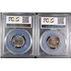 Image 2 : 1954 & 1957 JEFFERSON NICKELS, PCGS MS-65  BETTER DATES