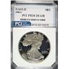 Image 1 : 1990-S AMERICAN SILVER EAGLE PCI GRADED PERFECT PROOF DCAM