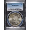Image 1 : 1888-O MORGAN SILVER DOLLAR, PCGS MS-65+ WHITE!  NICE COIN!
